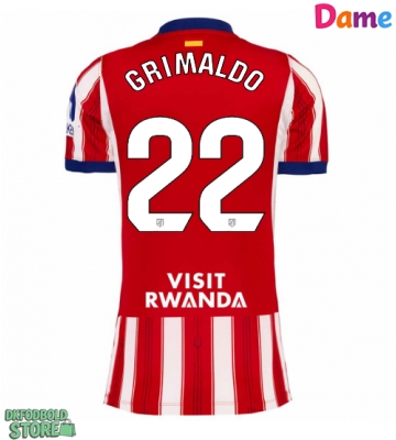 Atletico Madrid Alejandro Grimaldo #22 Replika Hjemmebanetrøje Dame 2026-27 Kortærmet